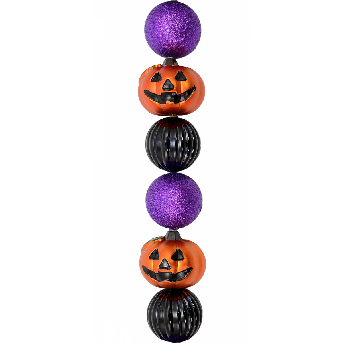 6' Halloween Pumpkin Ball Garland Item Number: HH8351