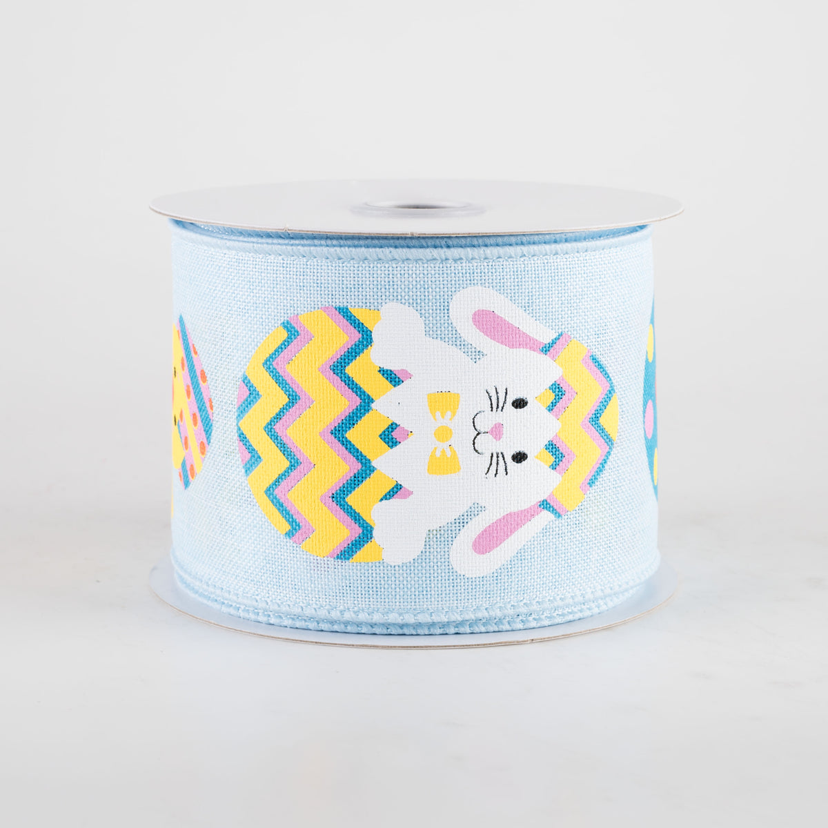 2.5" Hatching Easter Animals Ribbon: Pale Blue (10 Yards) Item Number: RGF156414