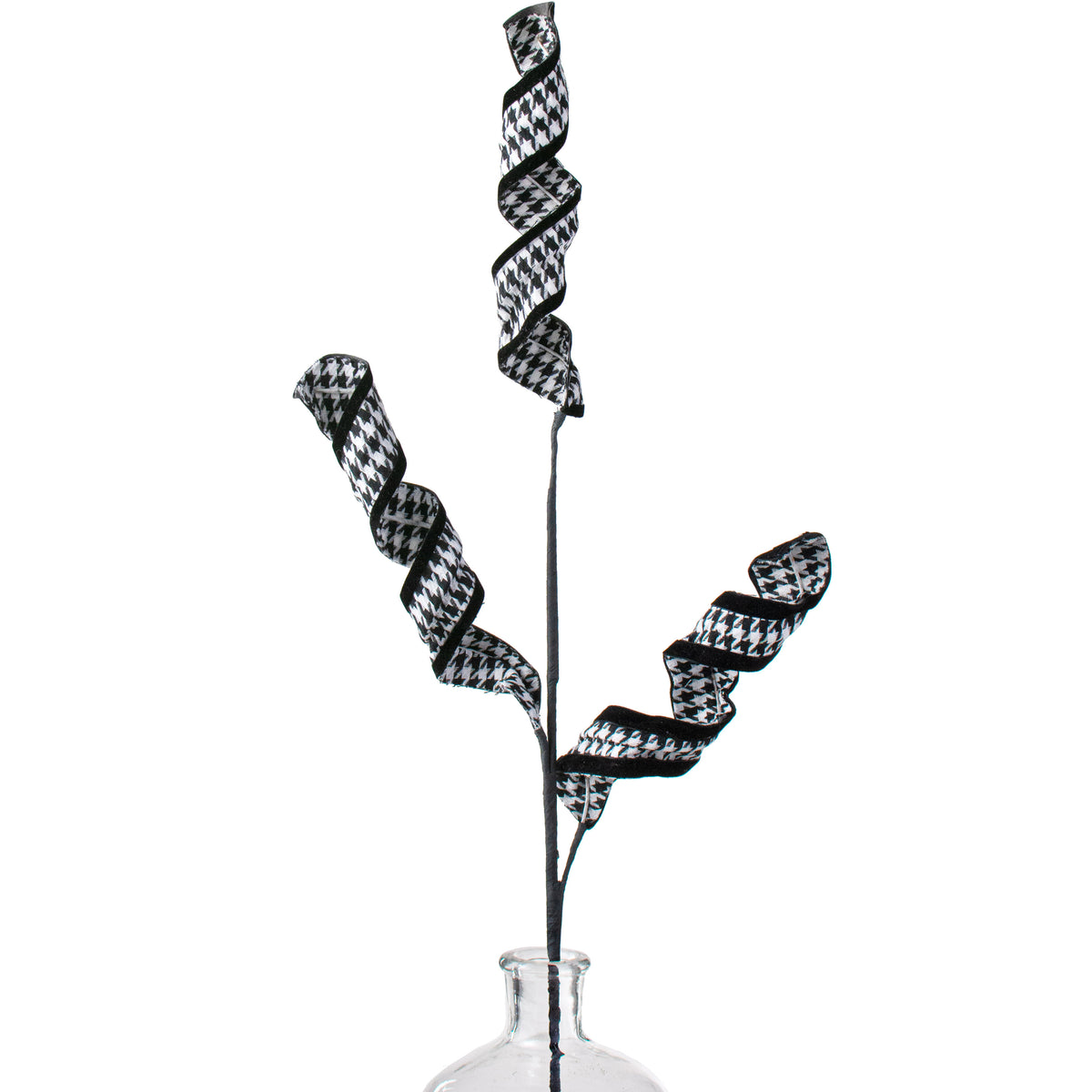 28" Houndstooth Curly Spray Item Number: 85322HST