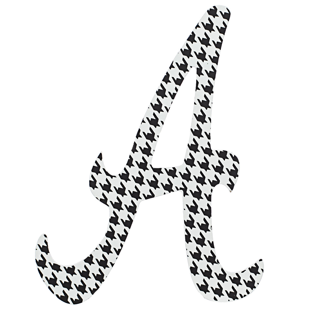7" Houndstooth Stylized A Item Number: AB2064
