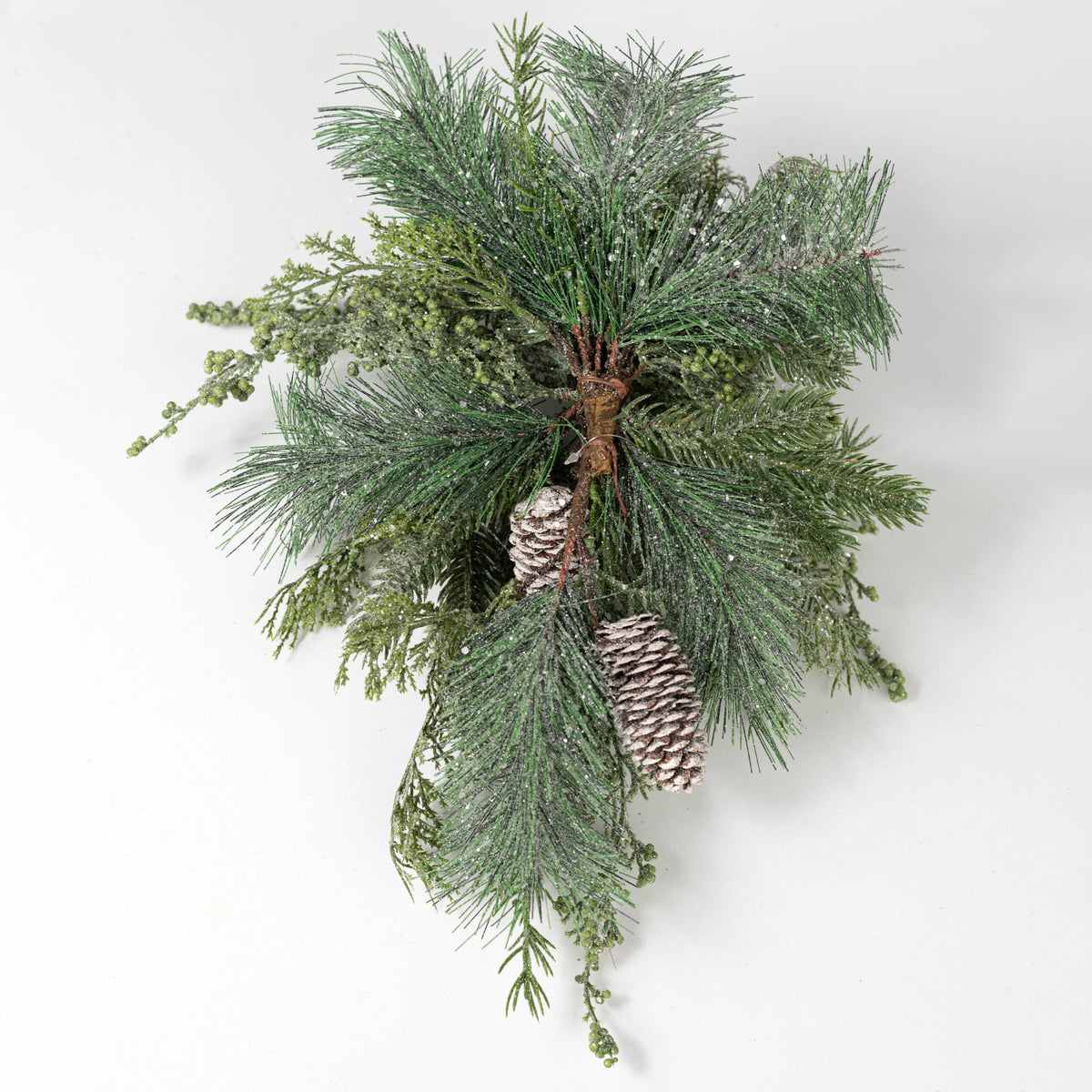12" Hudson Pine Half Ball Swag detail photo 5