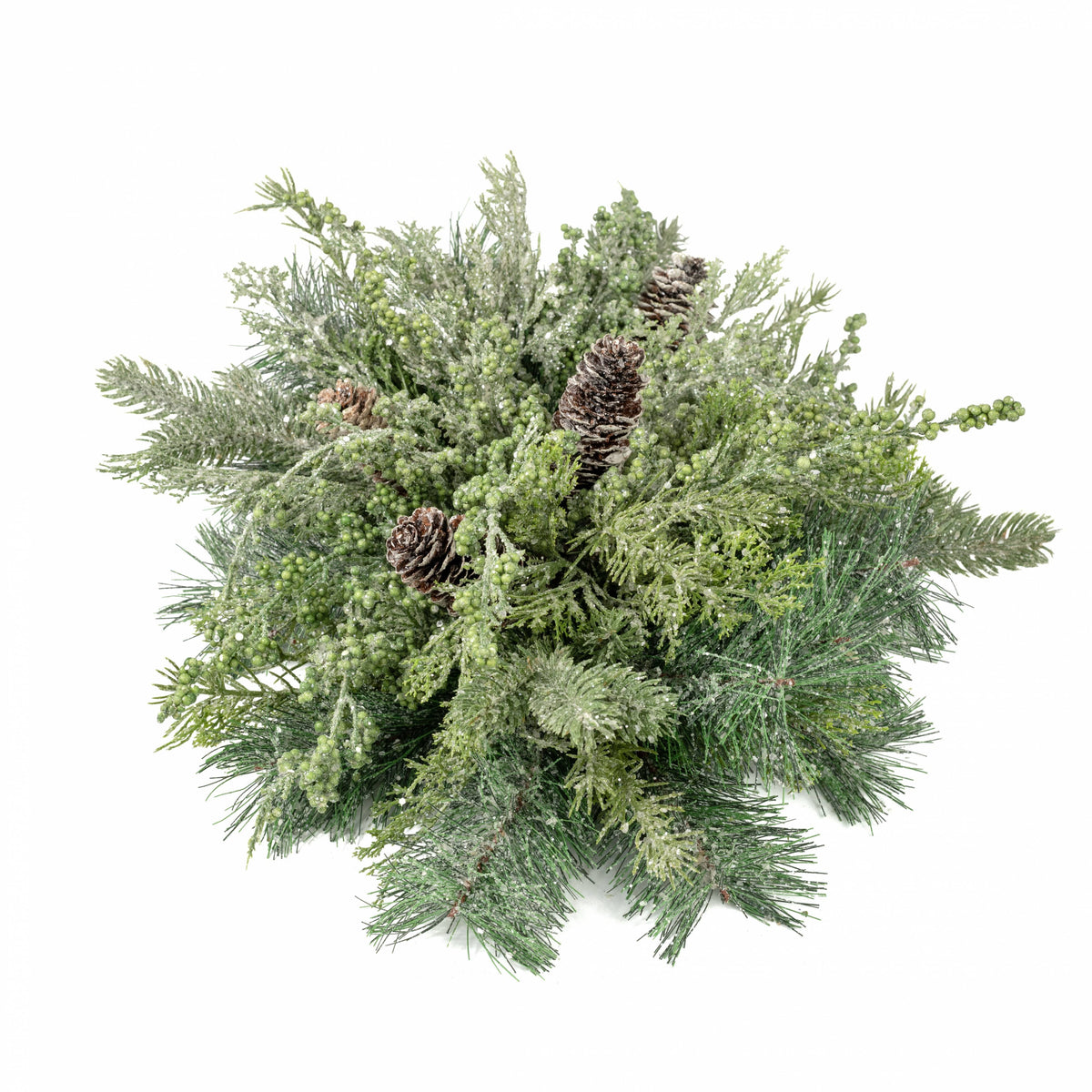 18" Hudson Pine Half Ball Swag Item Number: 86139HB18