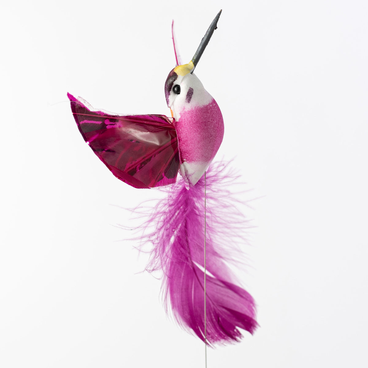 4" Hummingbird Wired Ornaments (Set of 12)