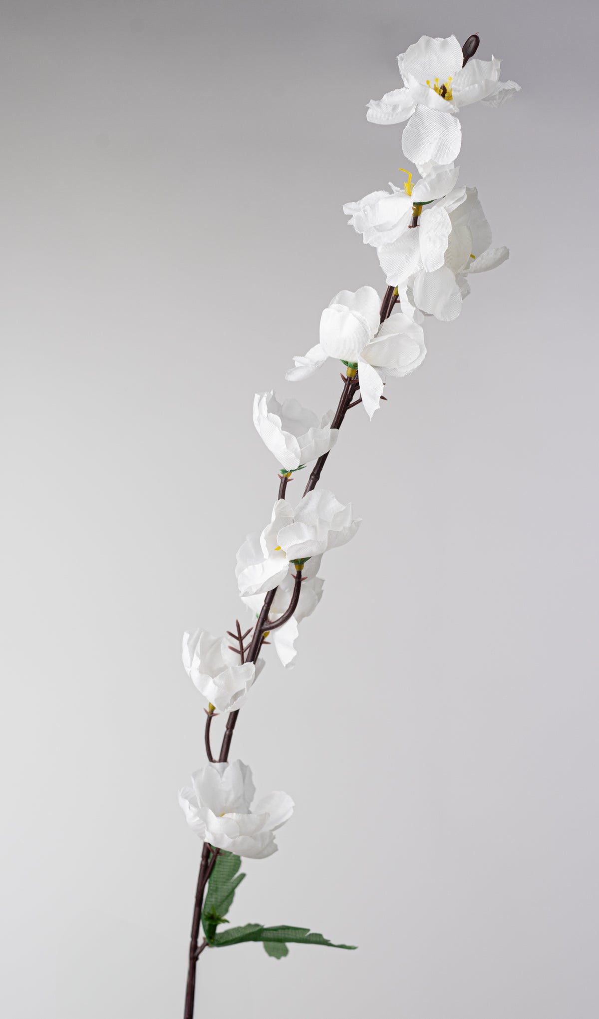 25" Cherry Blossom Bush: White (18 Stem)