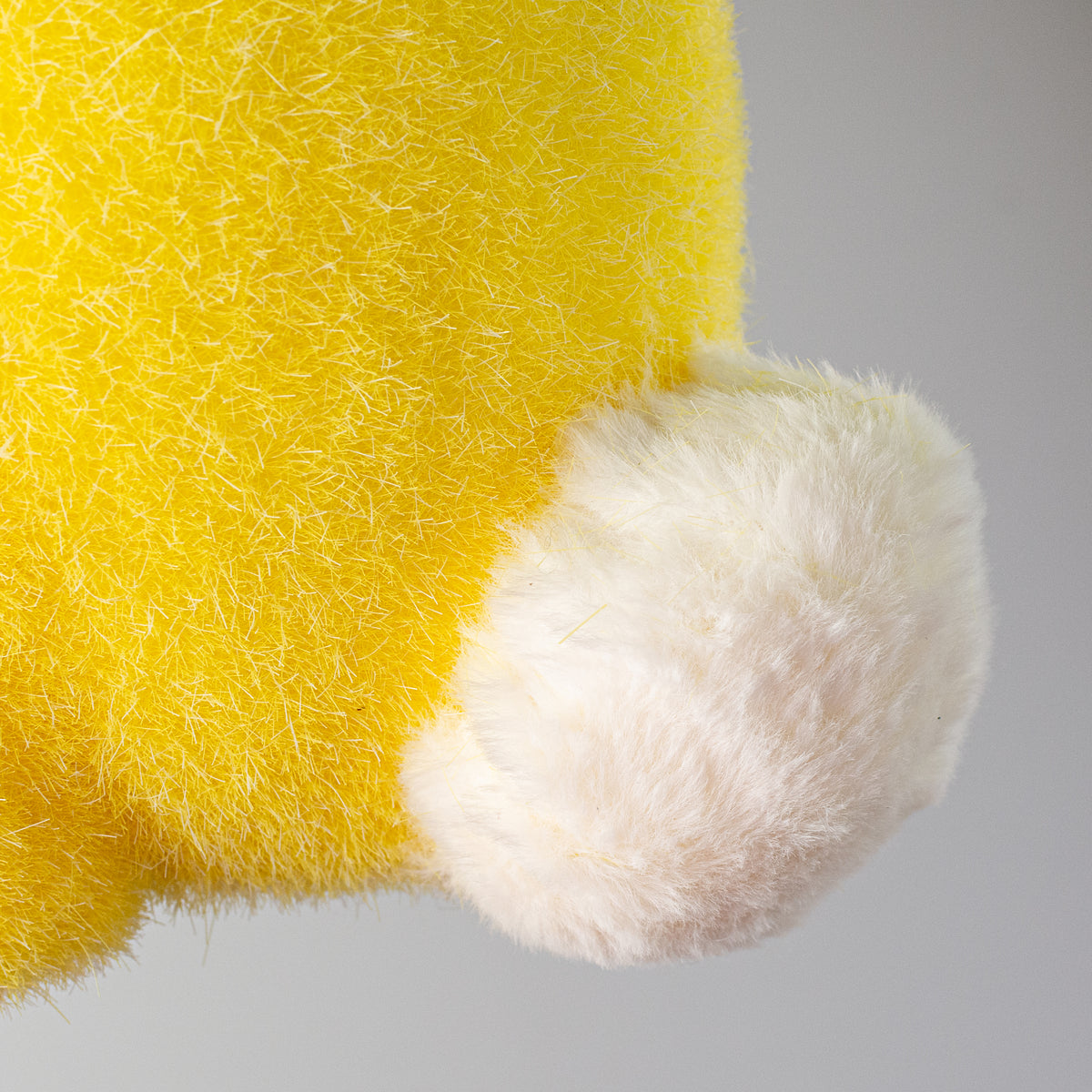 20" Flocked Easter Rabbit: Yellow