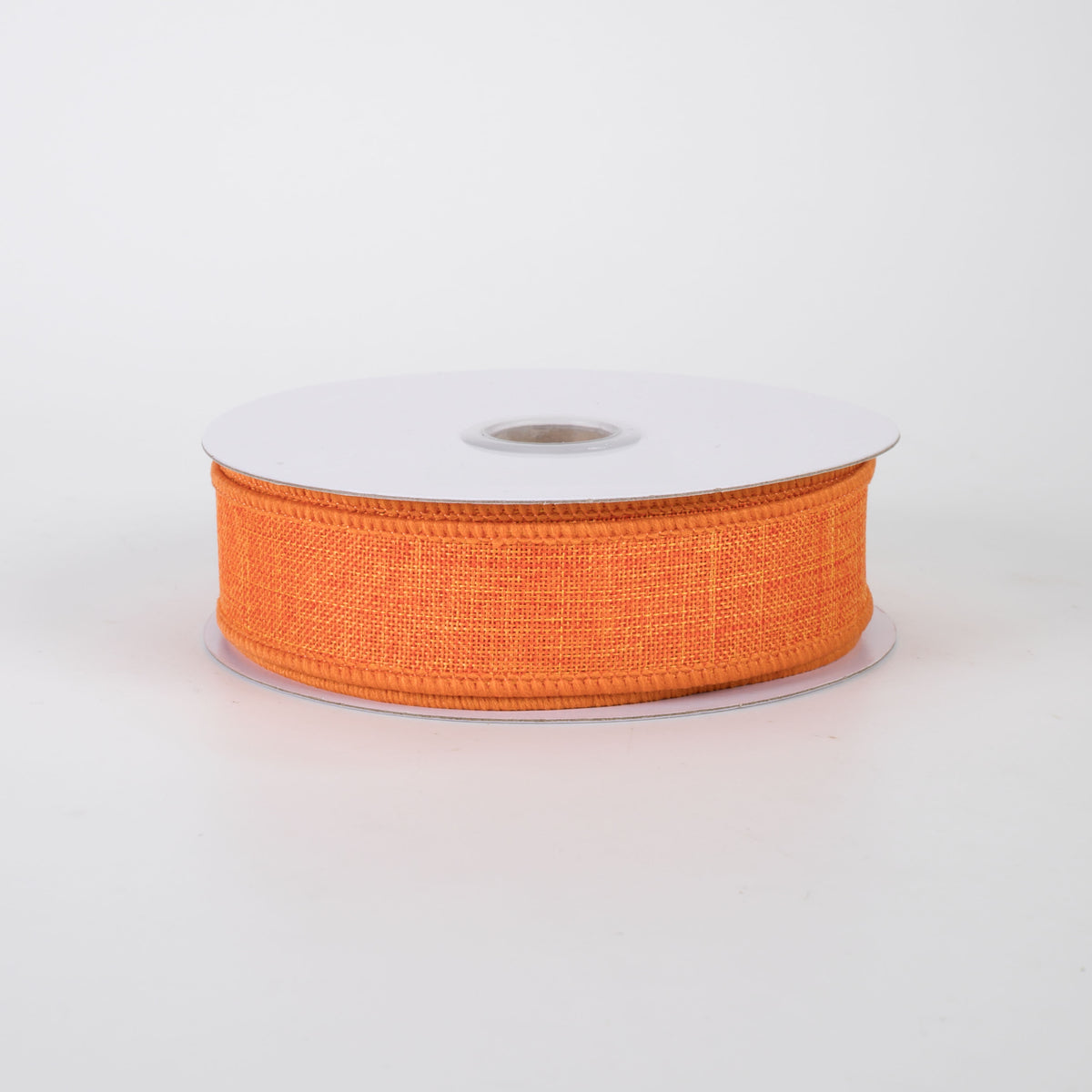 7/8" Royal Canvas Ribbon: Orange (10 Yards)