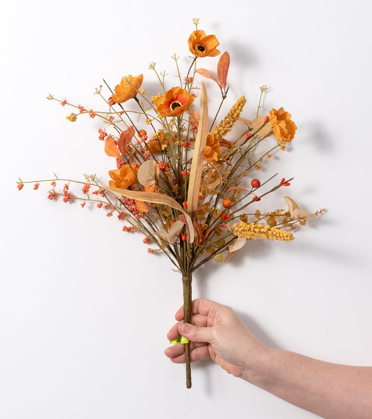 19" Poppy Fall Filler Bush