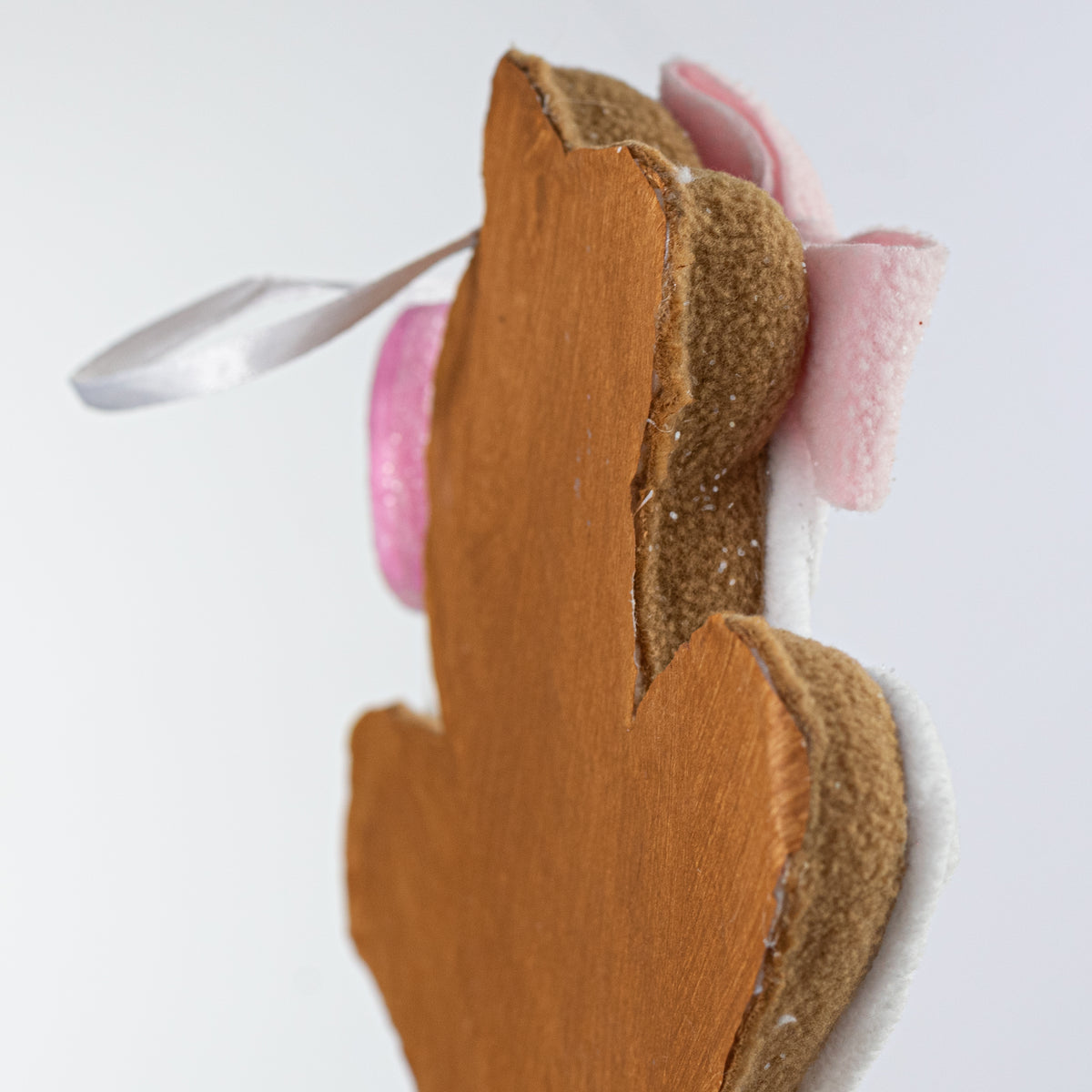 11" Lollipop Gingerbread Girl Ornament