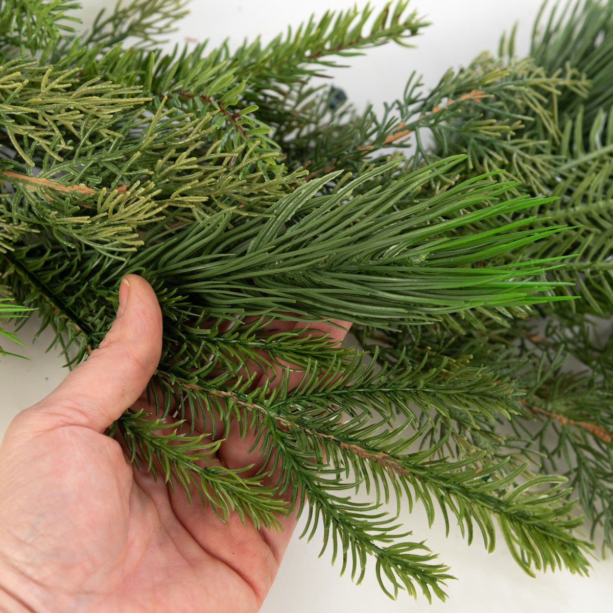 72" Belgium Pine Garland: Evergreen (54 Tips)