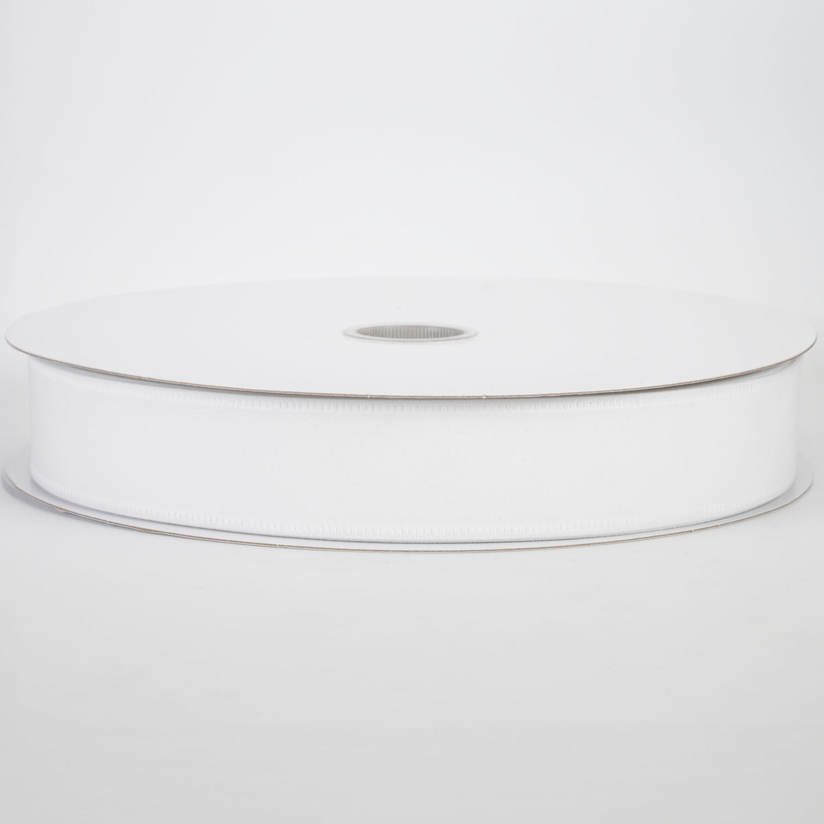 1.5" Value Velvet Ribbon: White (50 Yards)
