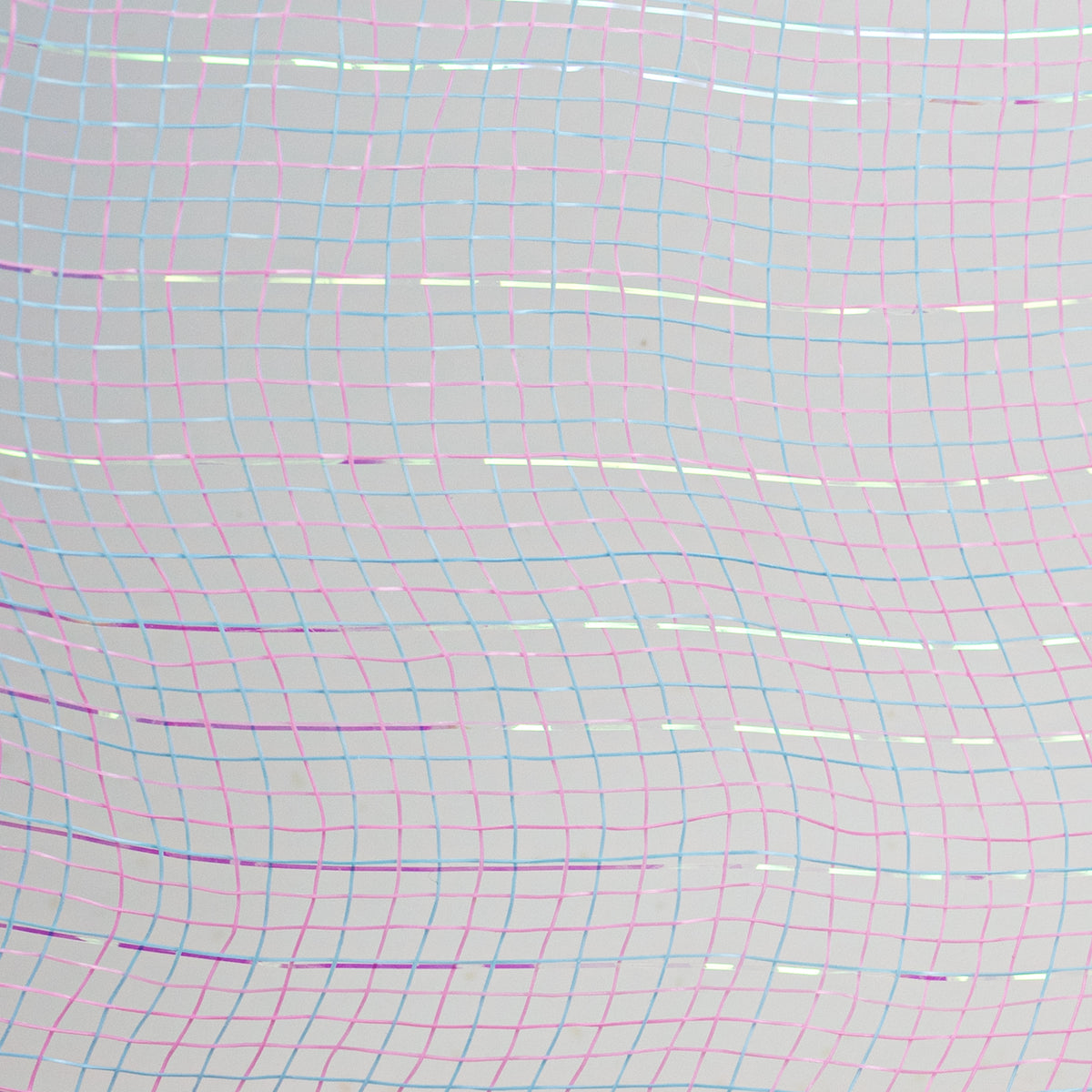 10" Iridescent Ombre Mesh: Lavender, Blue & Pink