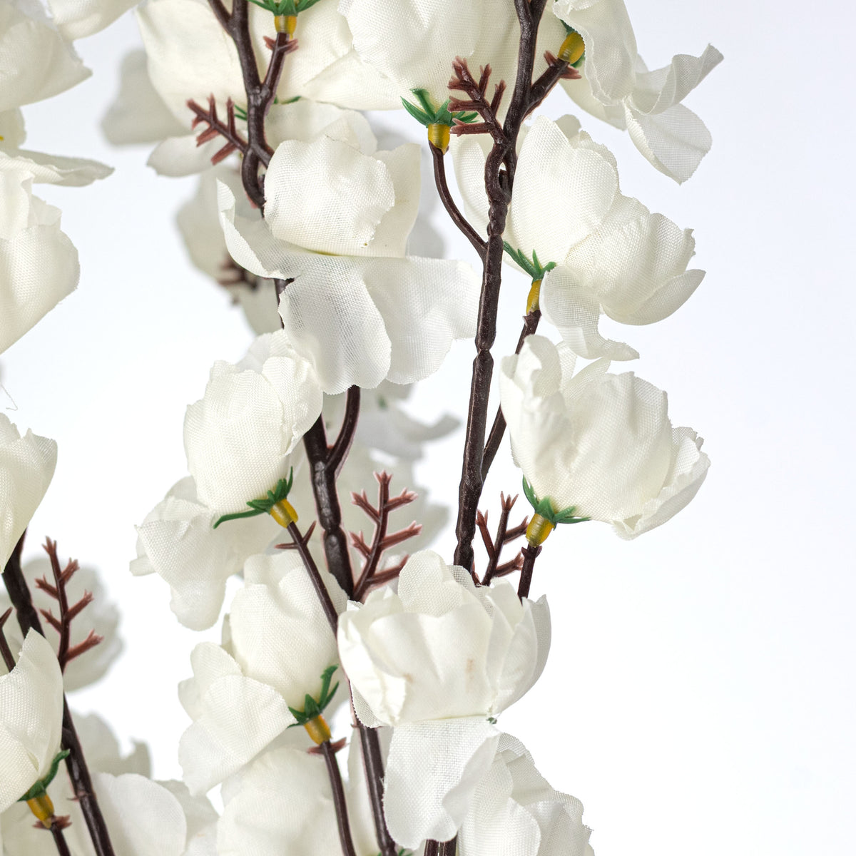 25" Cherry Blossom Bush: Cream (18 Stem)