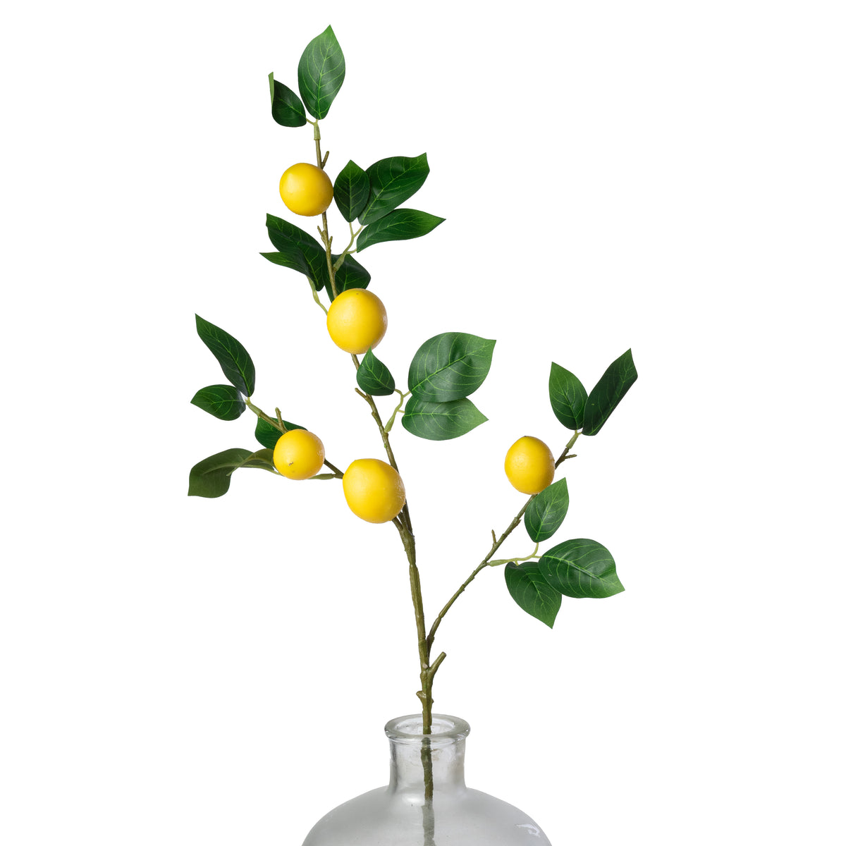 32" Artificial Lemons & Leaves Spray