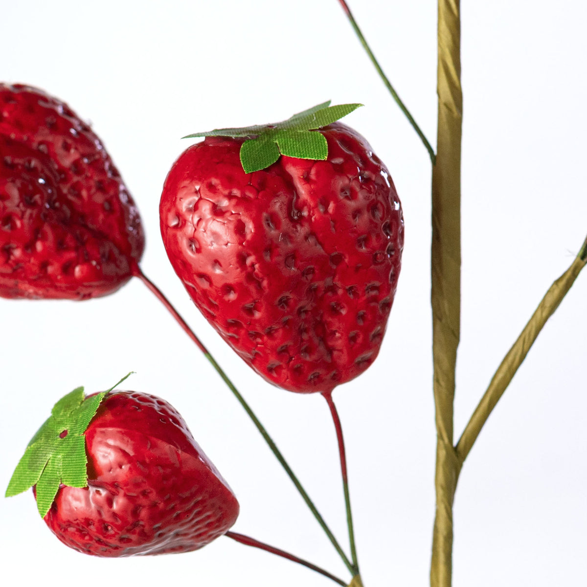 24" Artificial Strawberry Spray