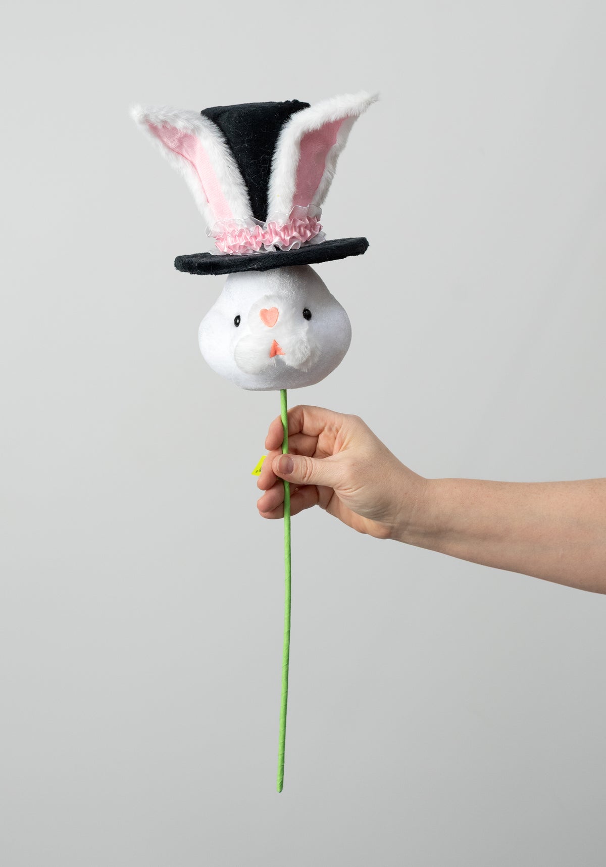 21" Bunny Head & Top Hat Spray: Black