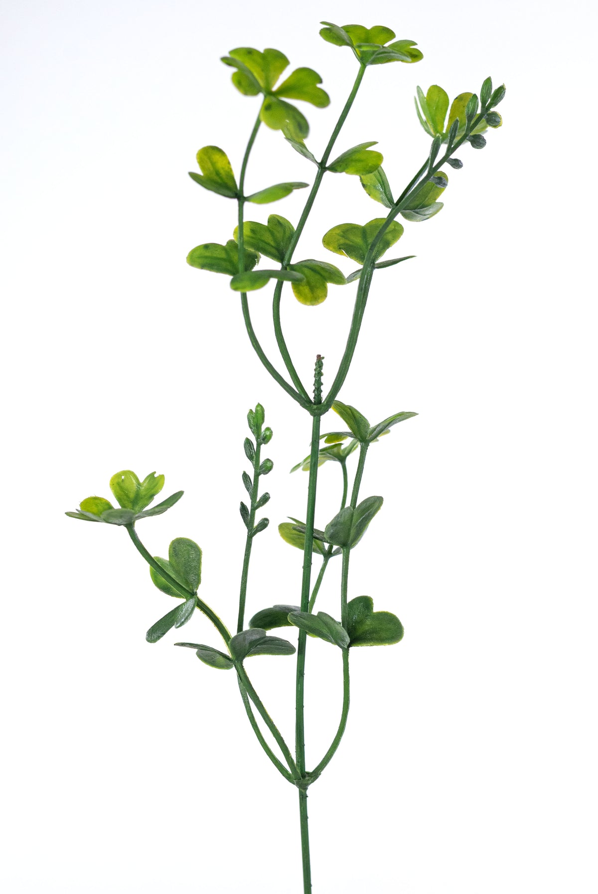 21" Plastic Clover Leaves Bush (7 Stem)