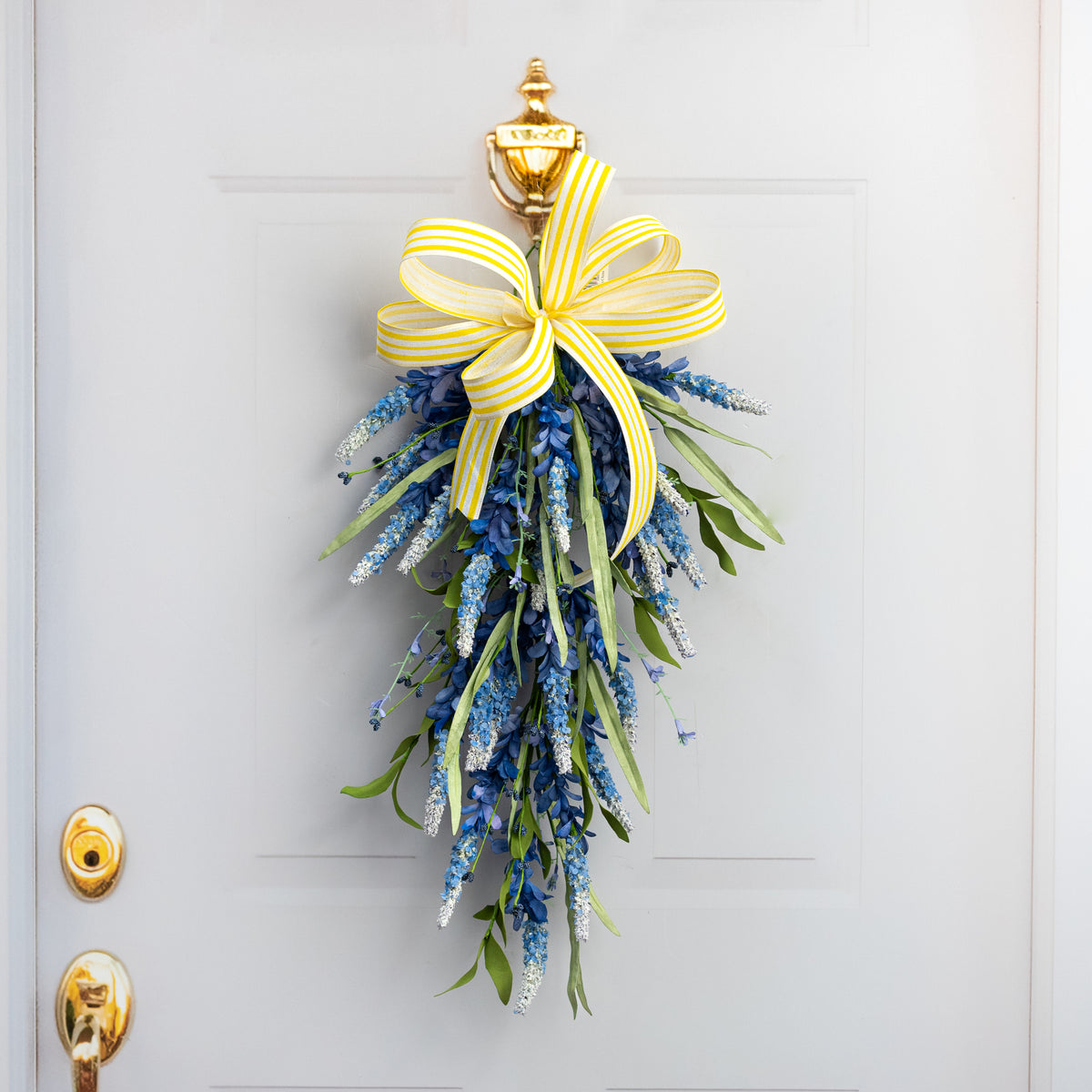 27" Bluebonnet Flowers Teardrop