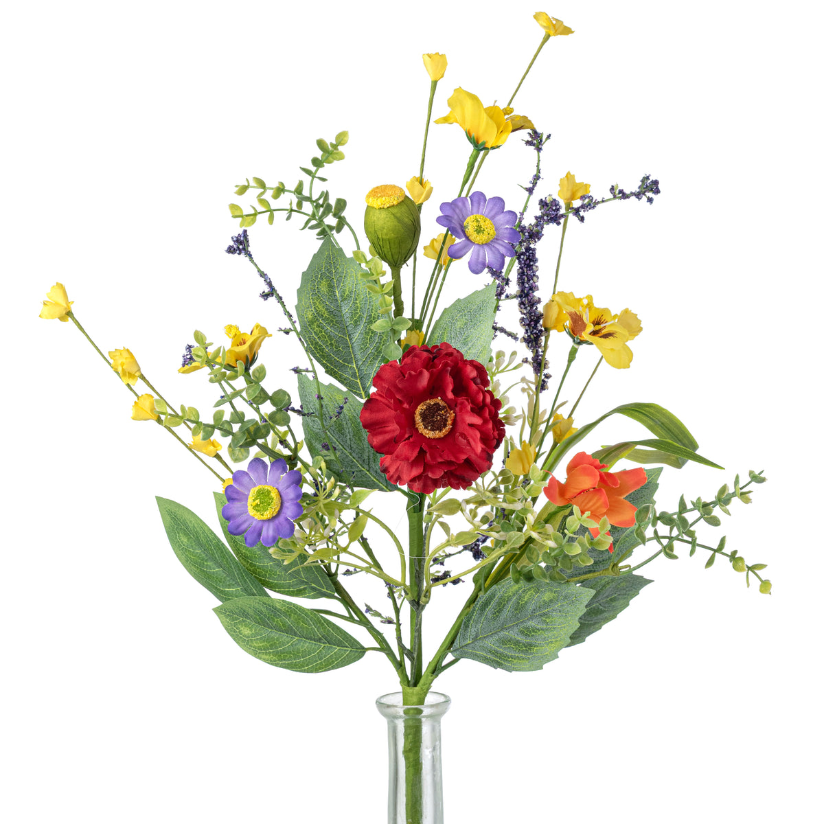18" Pansy & Poppy Pick: Spring Mix