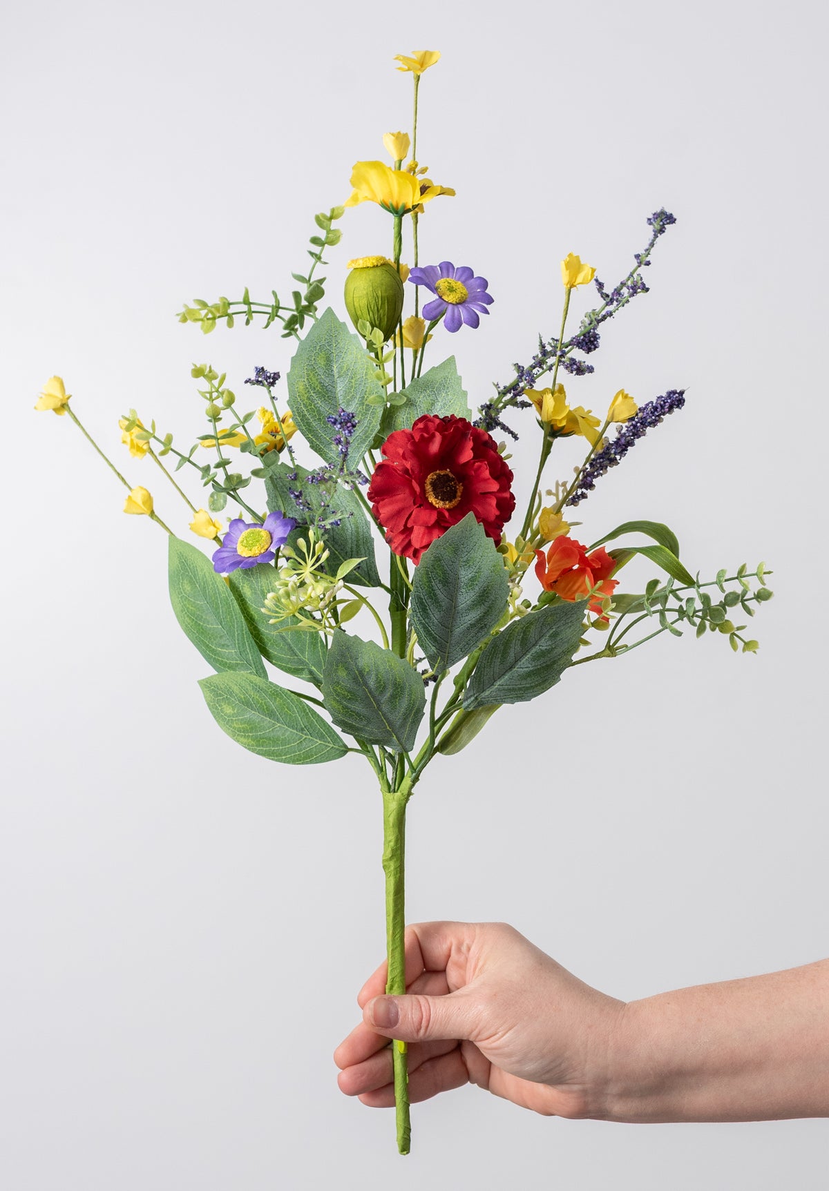18" Pansy & Poppy Pick: Spring Mix