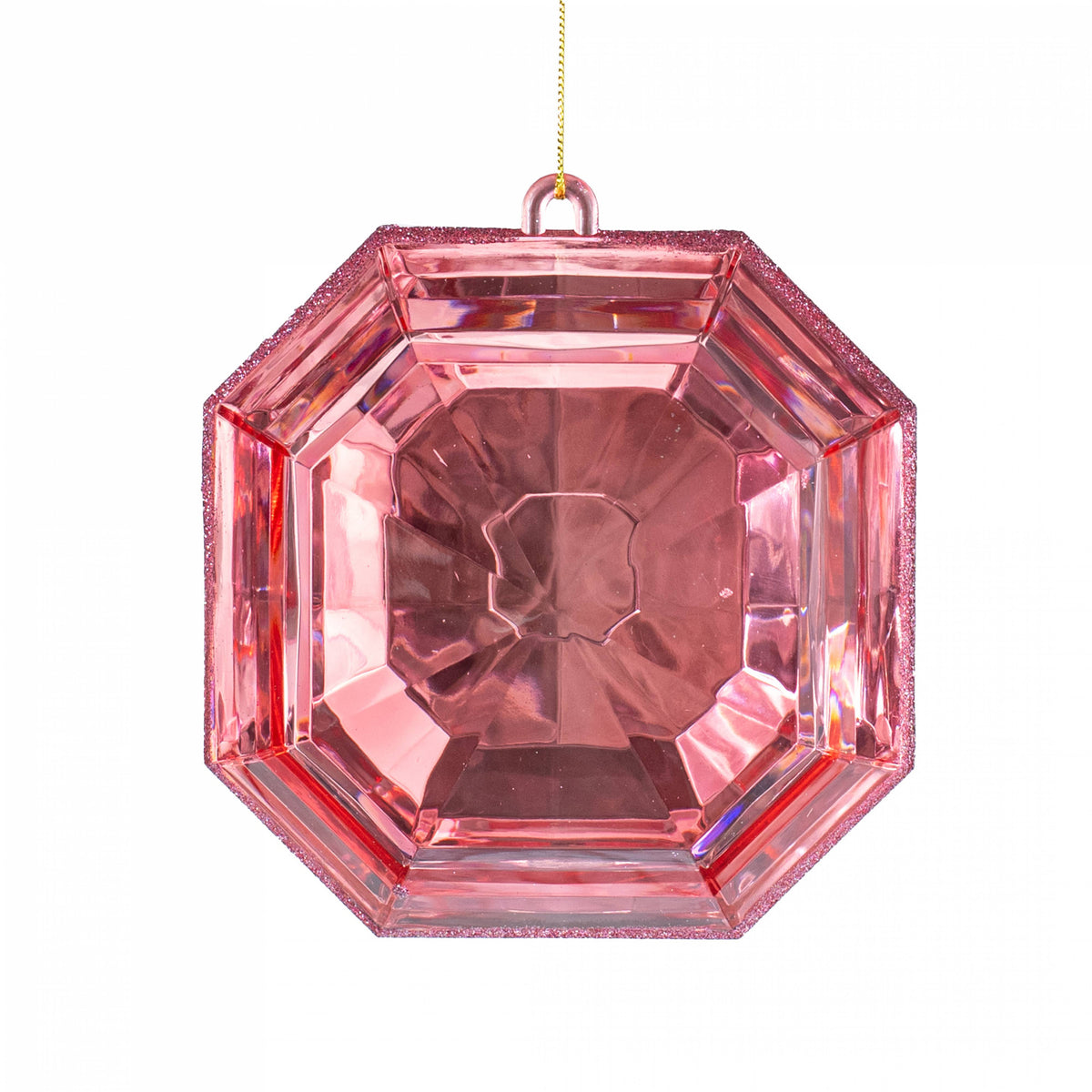 6" Jewel Gem Ornament: Pink Item Number: 185330