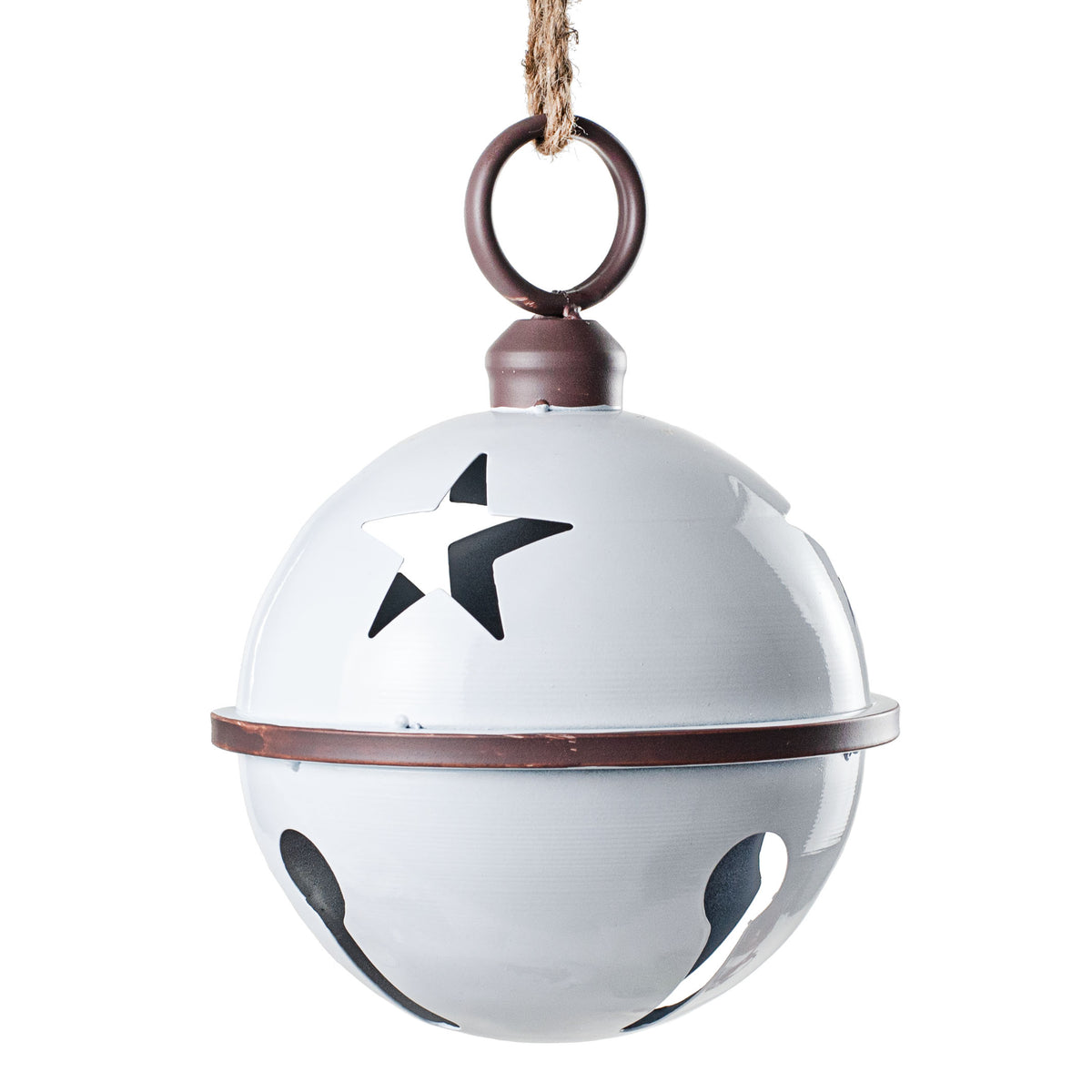 9" Jumbo Jingle Bell: Shiny White Item Number: XC422257