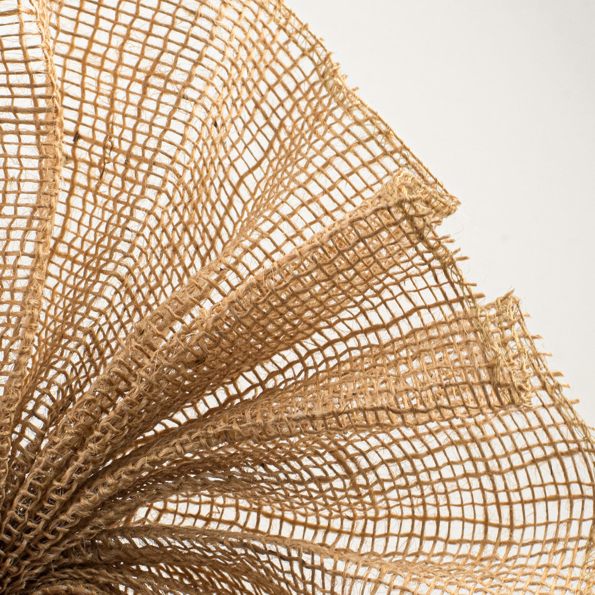 10" Jute Net Burlap Ribbon: Natural (10 Yards) Lifestyle Photo