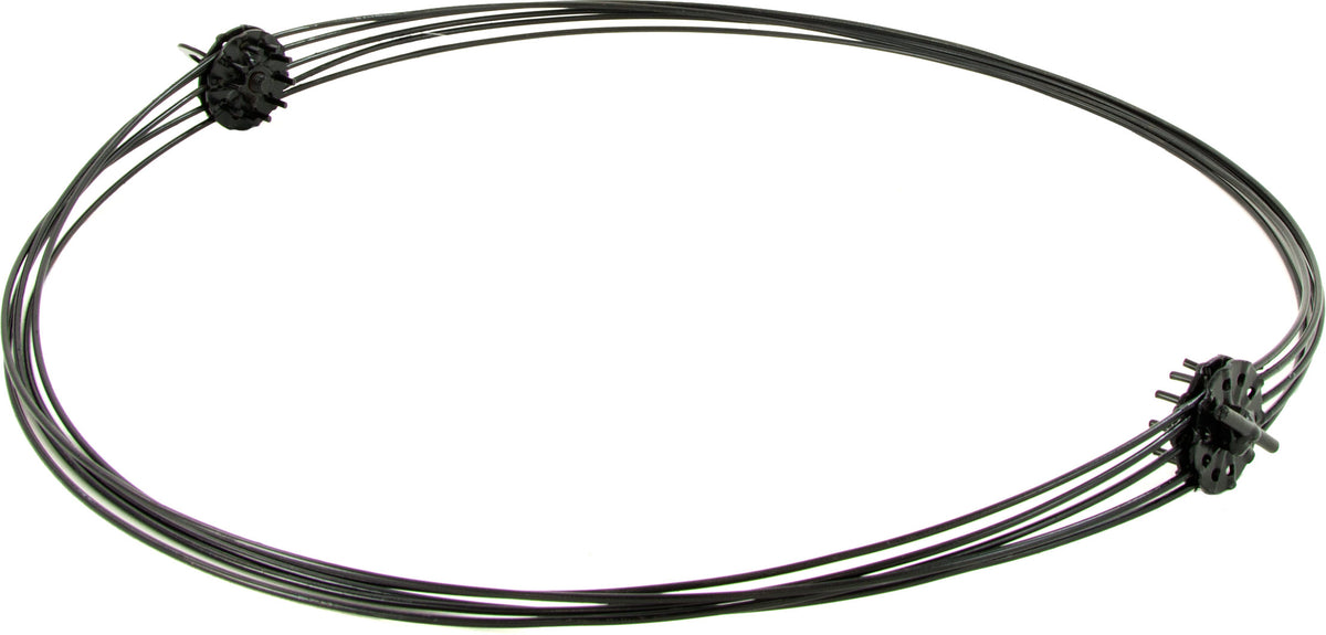 24" KD Wire Folding Ball: Black Lifestyle Photo