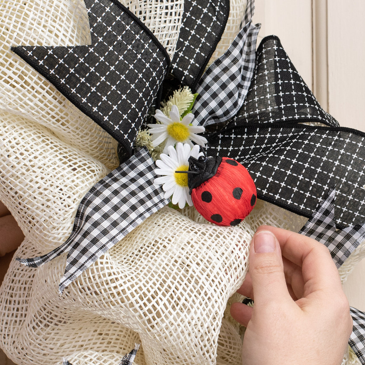 2" Ladybug On Pick Lifestyle Photo