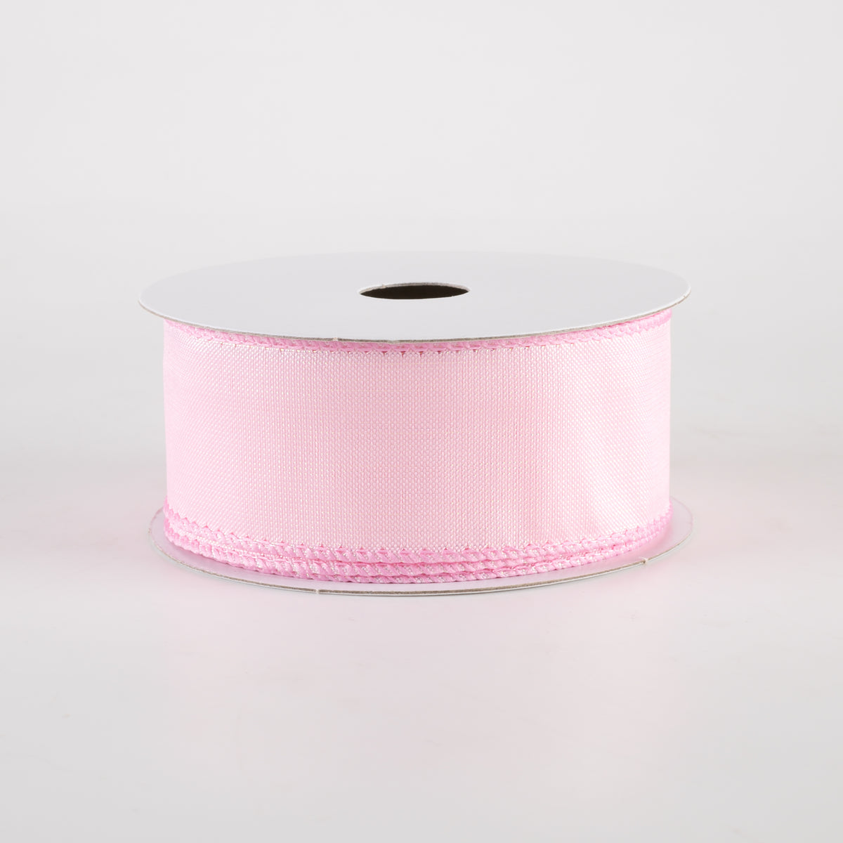1.5" Lala Iridescent Solid Ribbon: Light Pink (10 Yards)