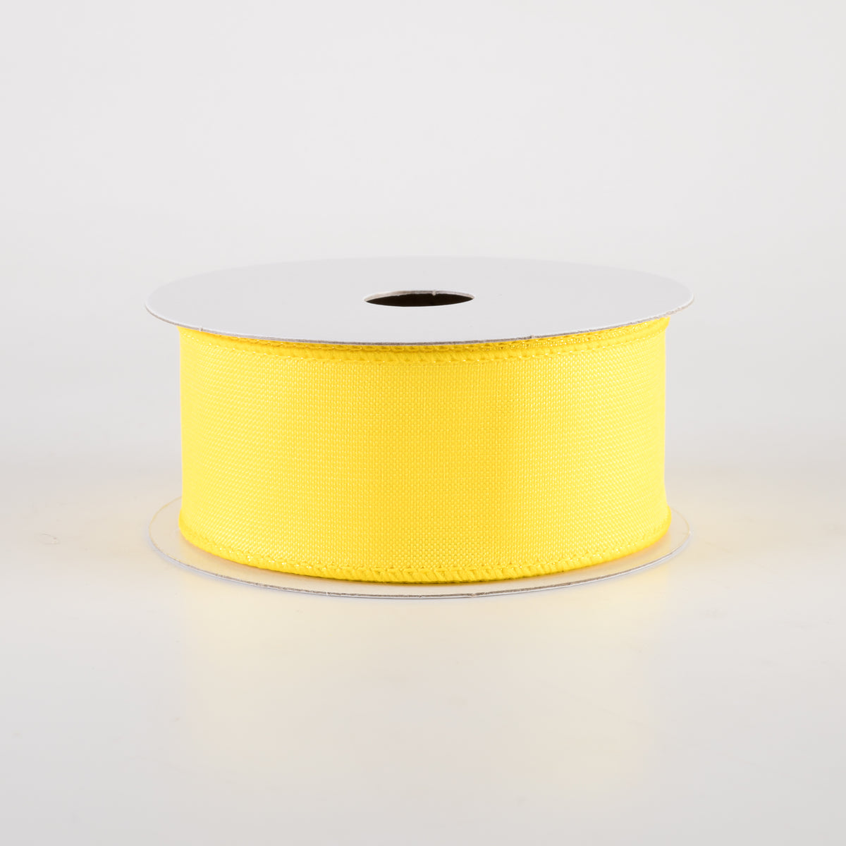 1.5" Lala Iridescent Solid Ribbon: Yellow (10 Yards)