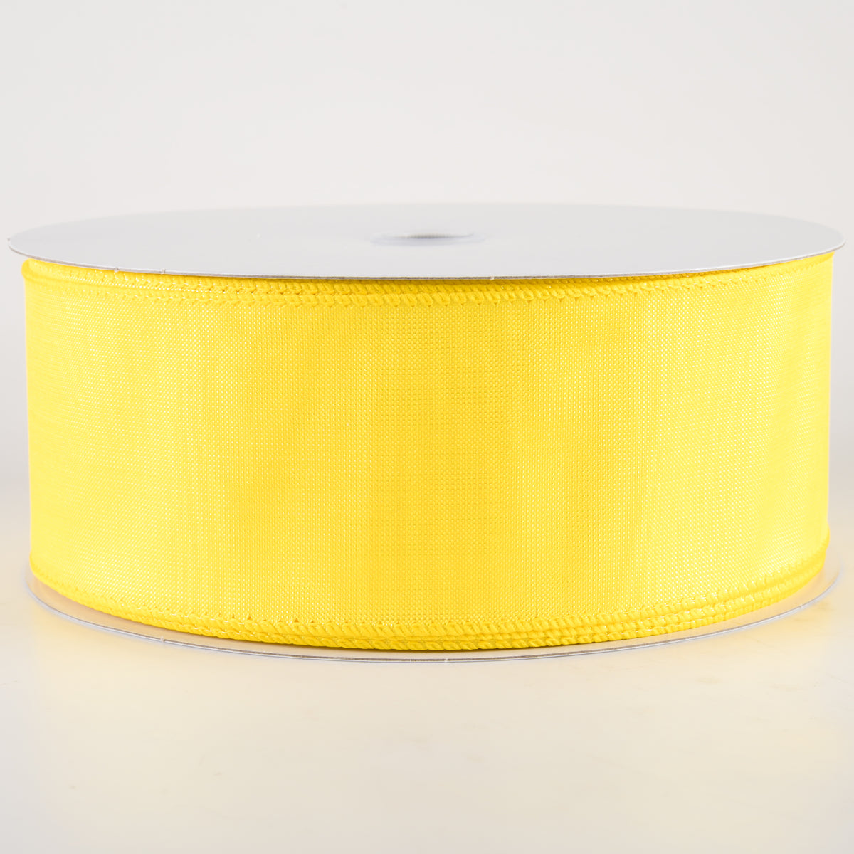 2.5" Lala Iridescent Solid Ribbon: Yellow (50 Yards) Item Number: 841-40-455