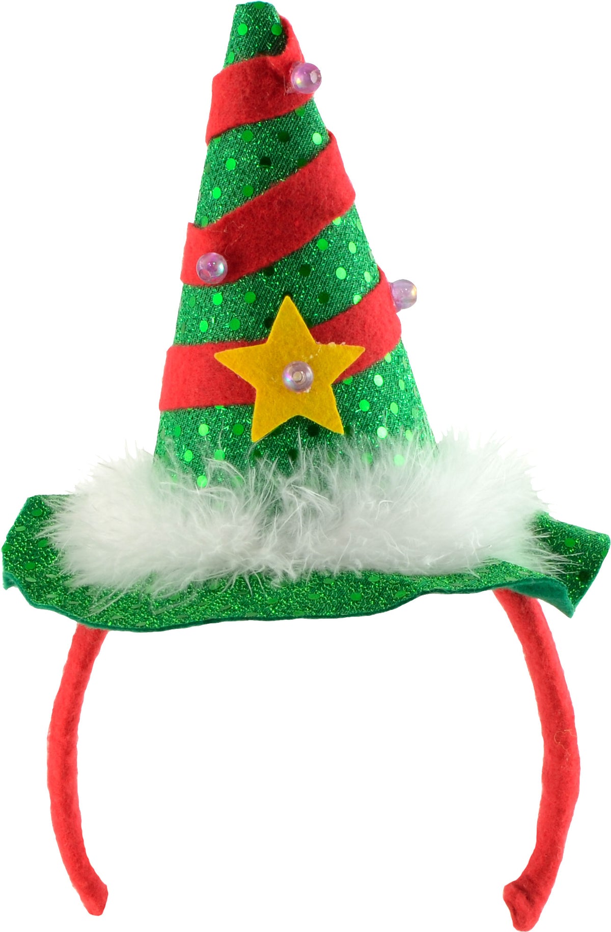 Light-Up Christmas Tree Headband Item Number: 25292GNAJ