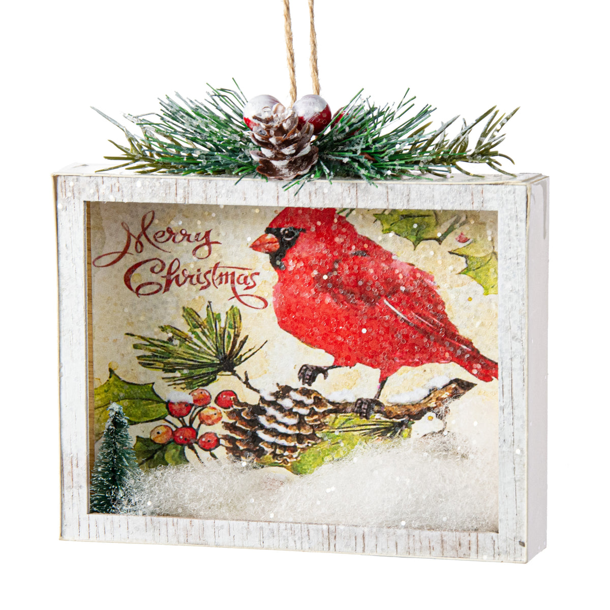 5" Lighted Cardinal Ornament Item Number: XJ4703