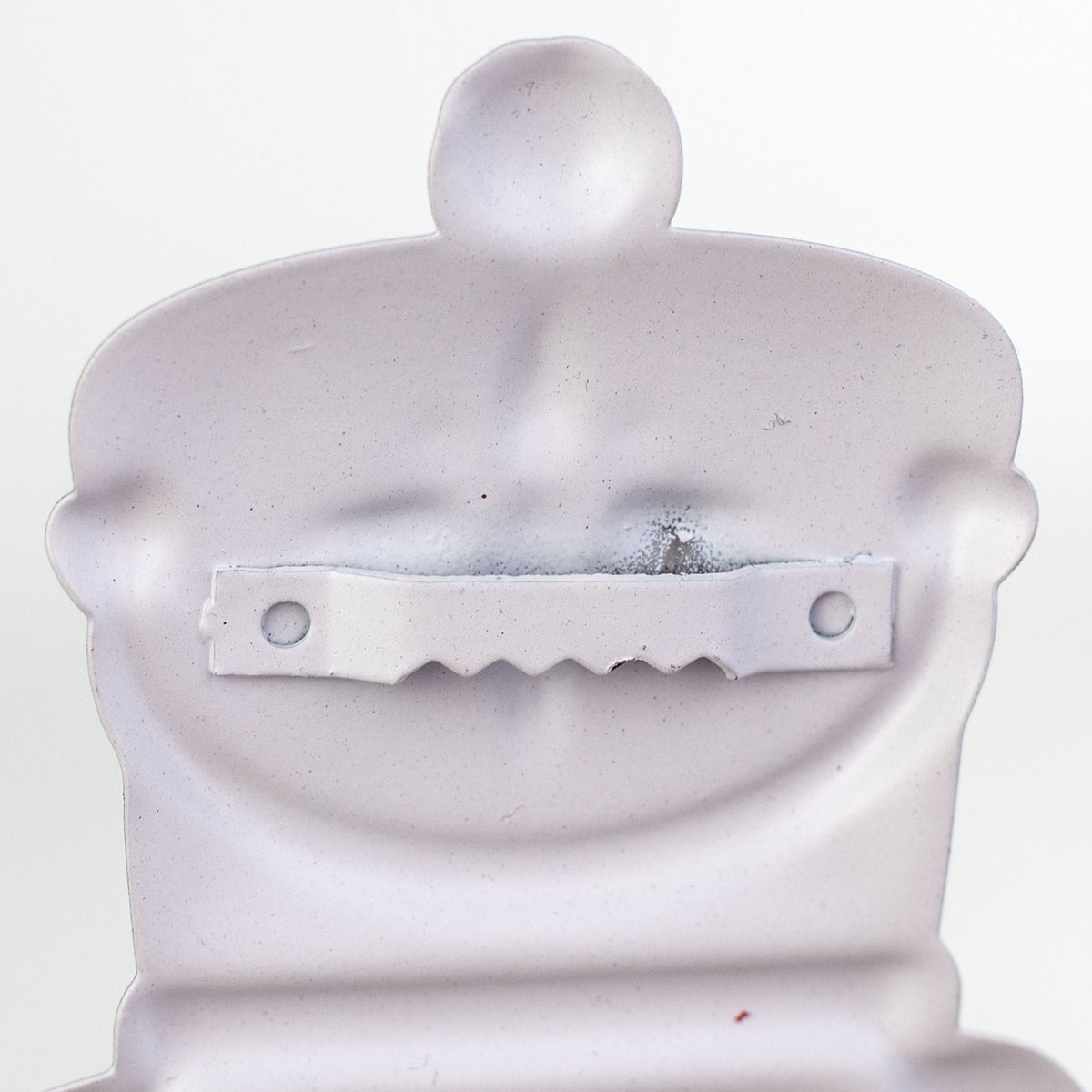 12" Metal Embossed Hanger: Nutcracker detail photo 4