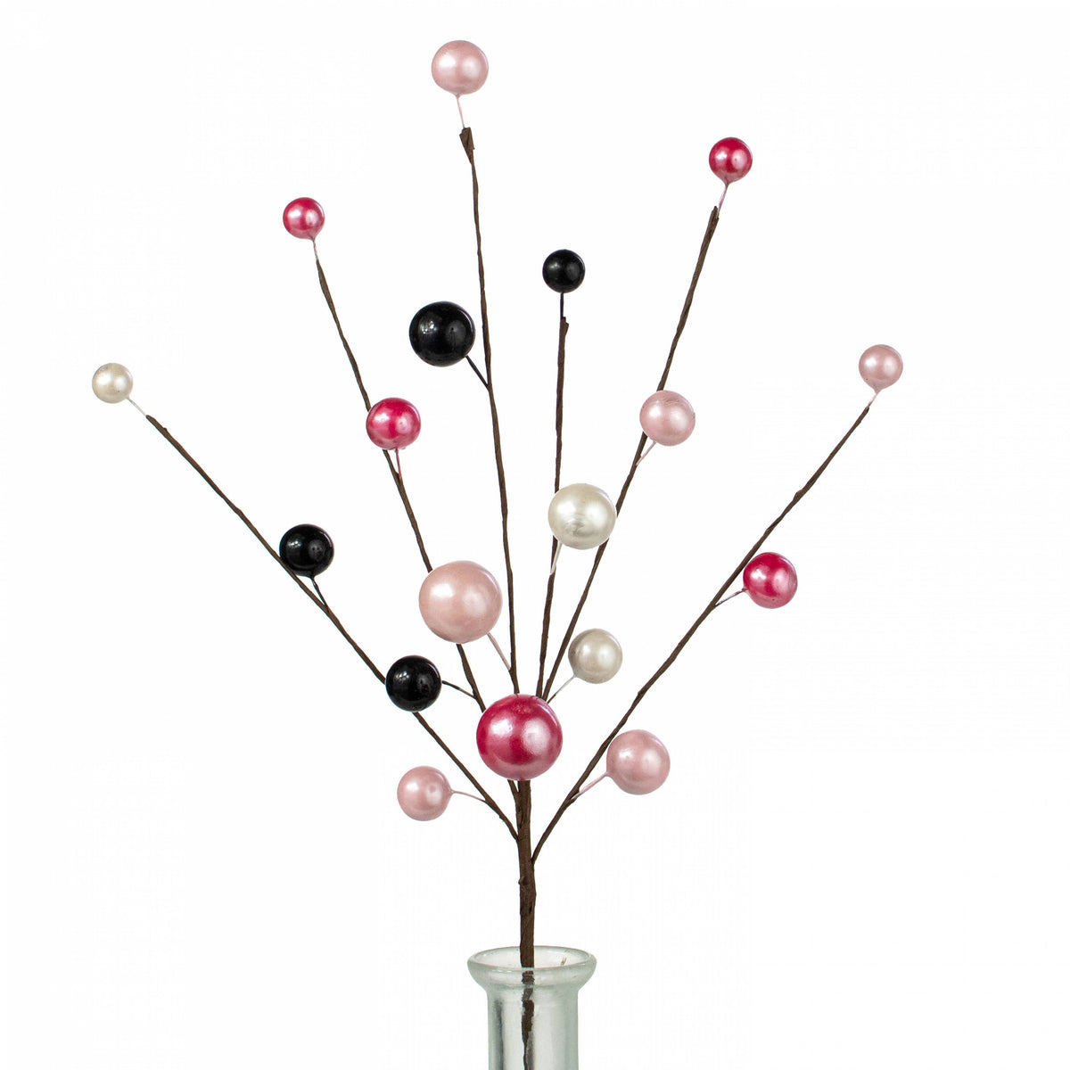 16" Metallic Balls Spray: Black, Pink, White & Fuchsia Item Number: XX9401A1