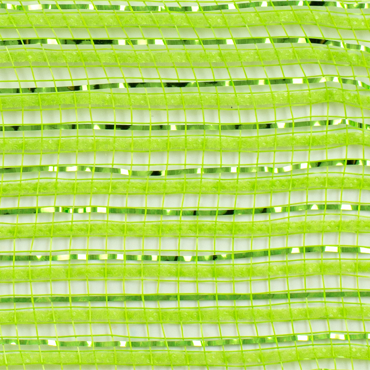 10" Metallic Breeze Mesh: Lime Green detail photo 3