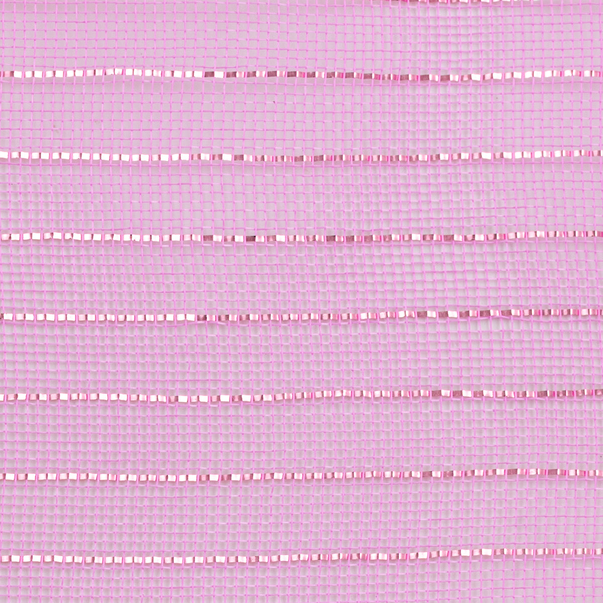 10" Metallic Fine Weave Deco Mesh: Pink detail photo 3