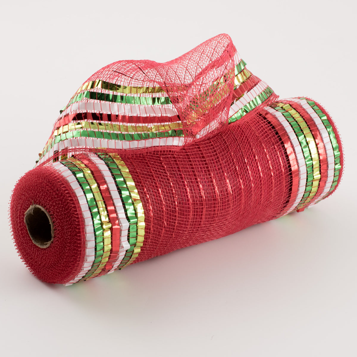 10" Metallic XL Wide Foil Border Mesh: Red, White, Emerald, Lime Item Number: RY8515EJ