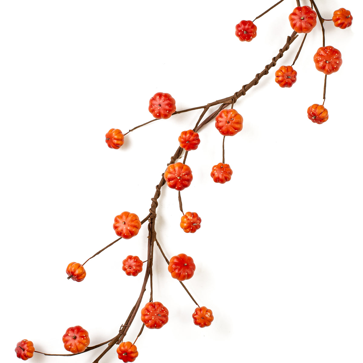 4' Mini Polka Dot Pumpkins Garland Item Number: 31381