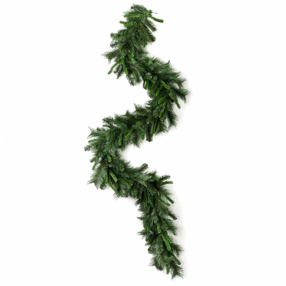 9' X 14" Mixed Pine Garland: Mixed Green detail photo 5