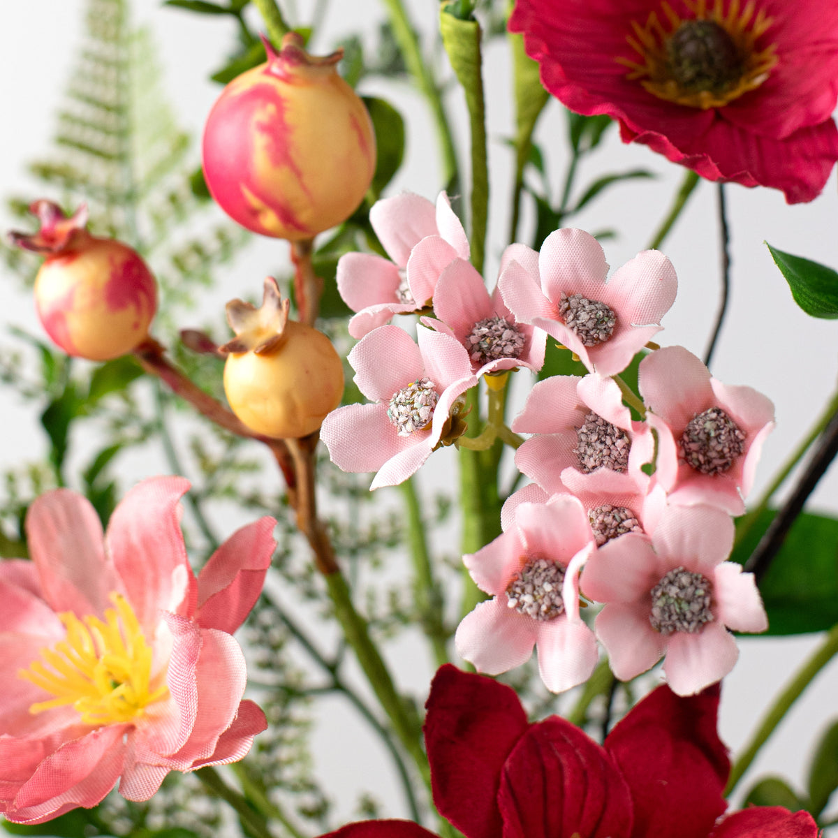 16" Mixed Wild Flower Spray: Pink & Fuchsia Lifestyle Photo