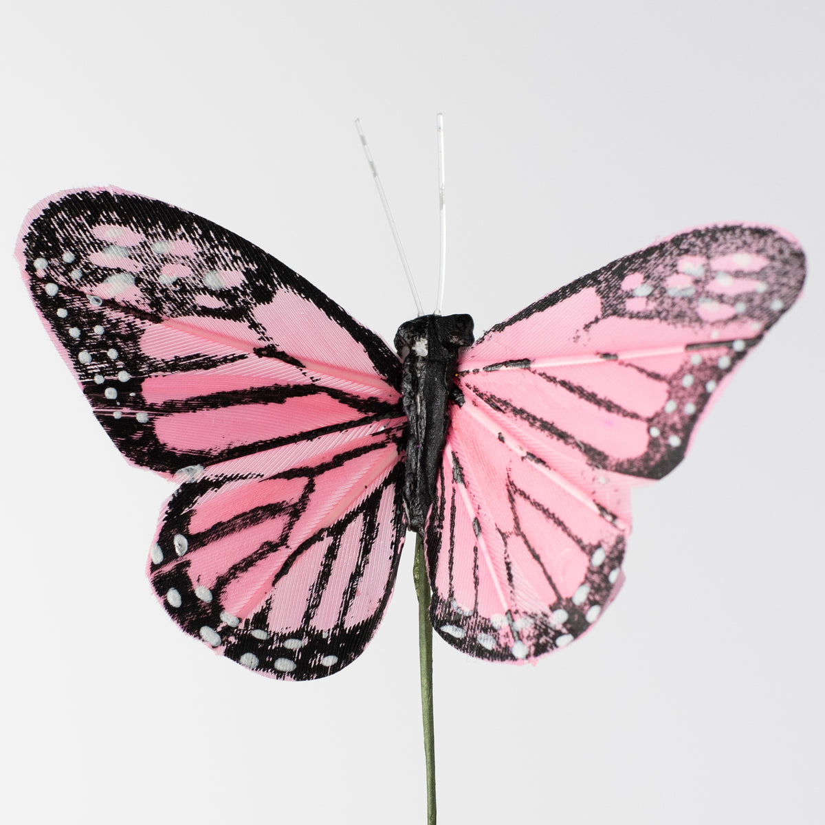 24" Monarch Butterfly Spray: Pink Lifestyle Photo