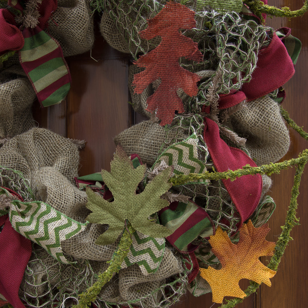 Moss Rope Garland: 25 ft detail photo 3