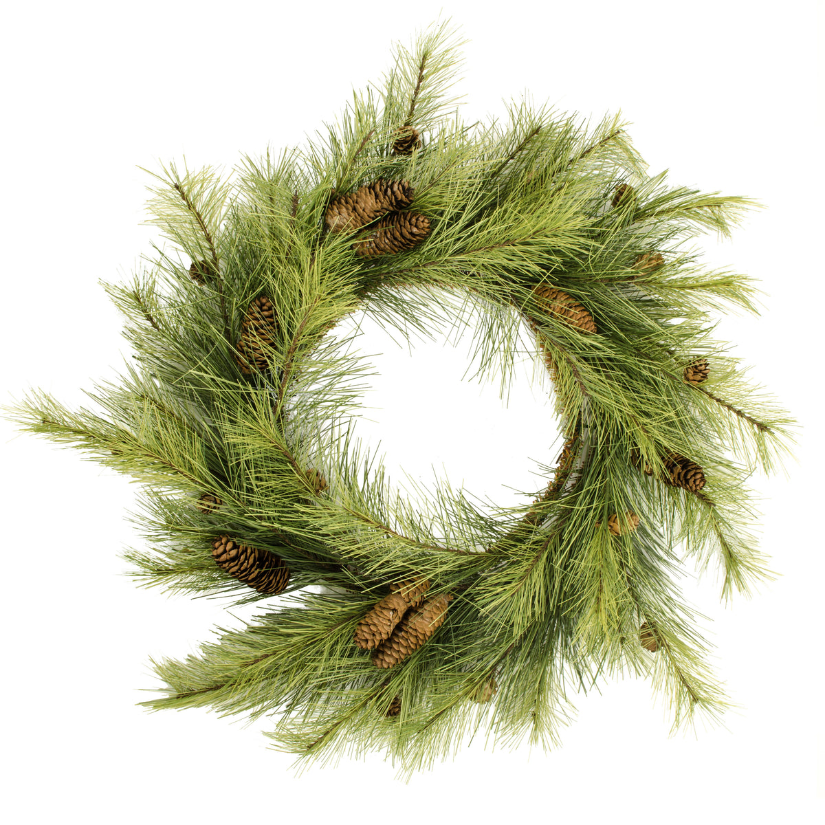 24" Northwoods Pine Wreath Item Number: XX1560