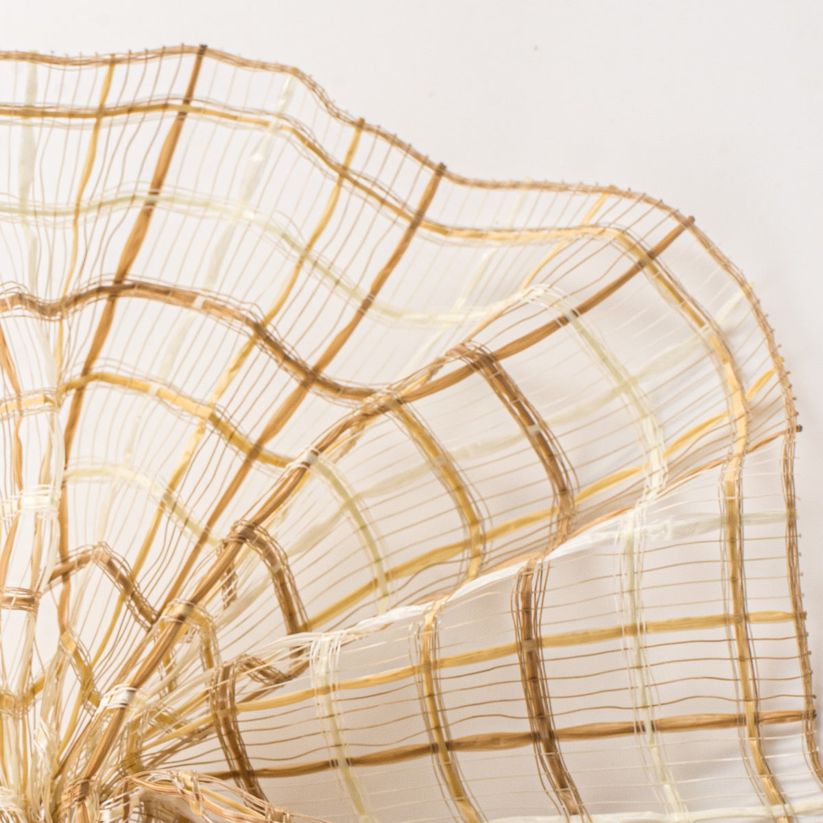 10" Open Weave Mesh: Tan, Cream, Natural Lifestyle Photo
