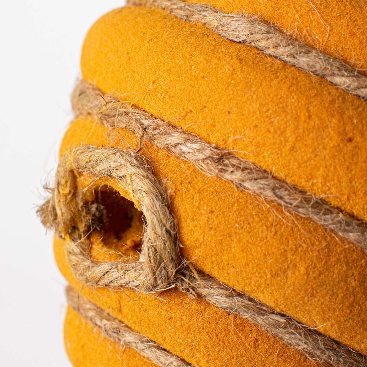 6" Oval Bee Hive Ornament detail photo 3