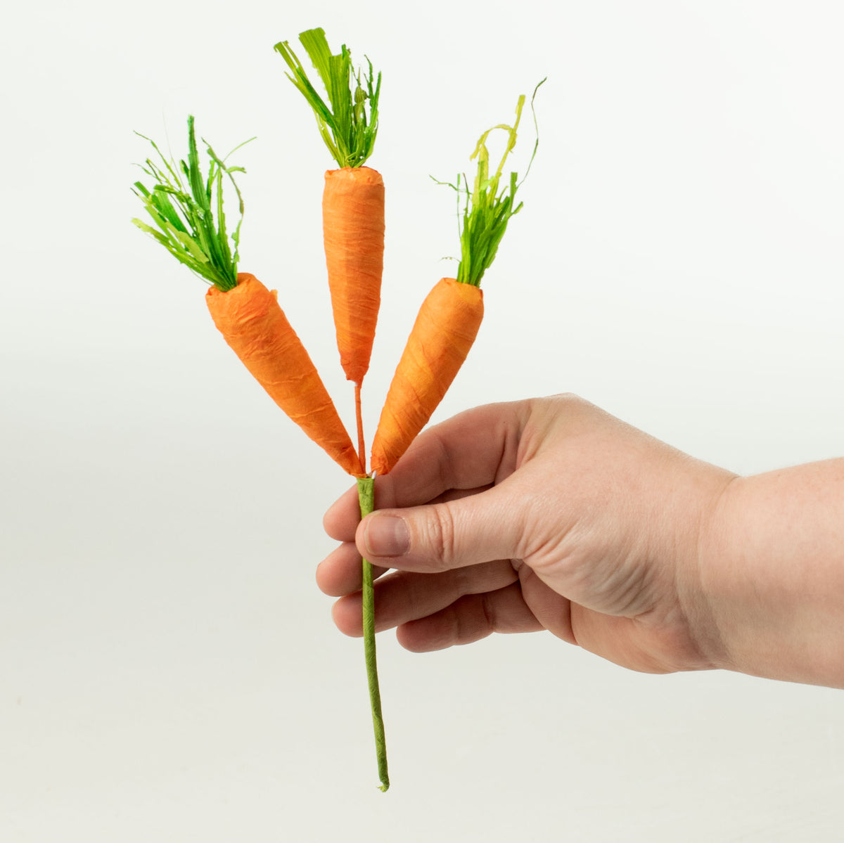 9.5" Paper Carrot Pick Lifestyle Photo