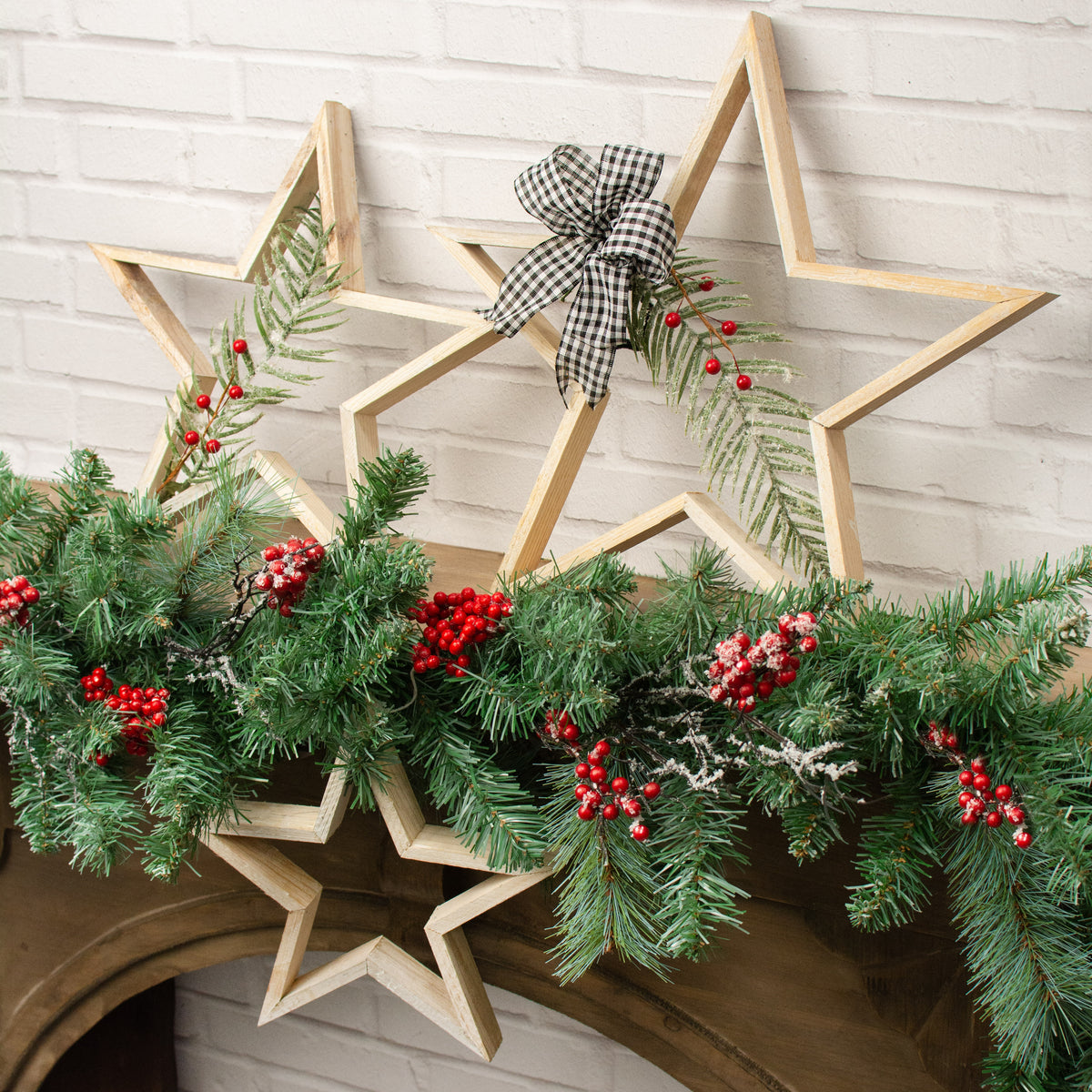 Pine Nesting Hollow Stars Decoration (3) Lifestyle Photo
