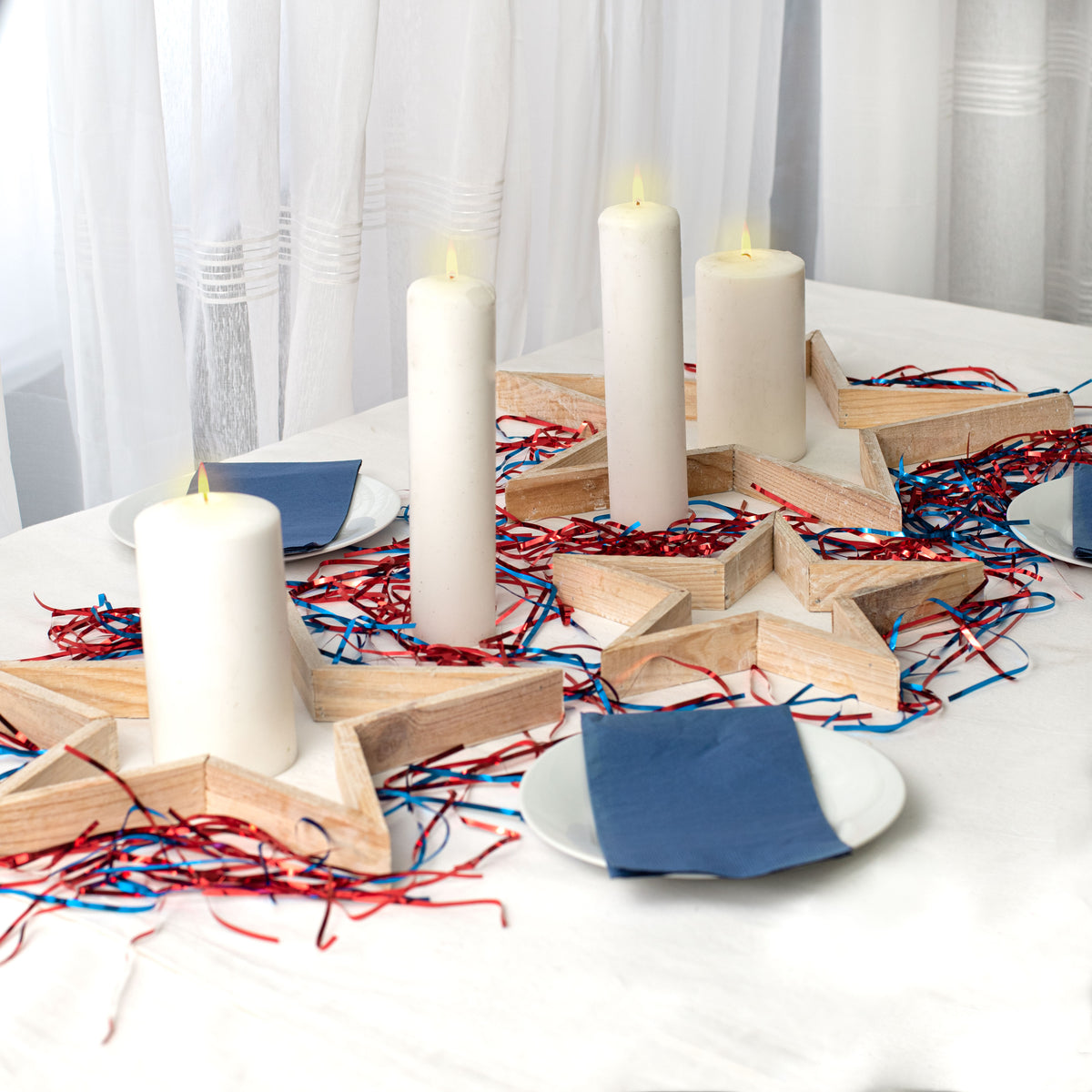 Pine Nesting Hollow Stars Decoration (3) detail photo 5