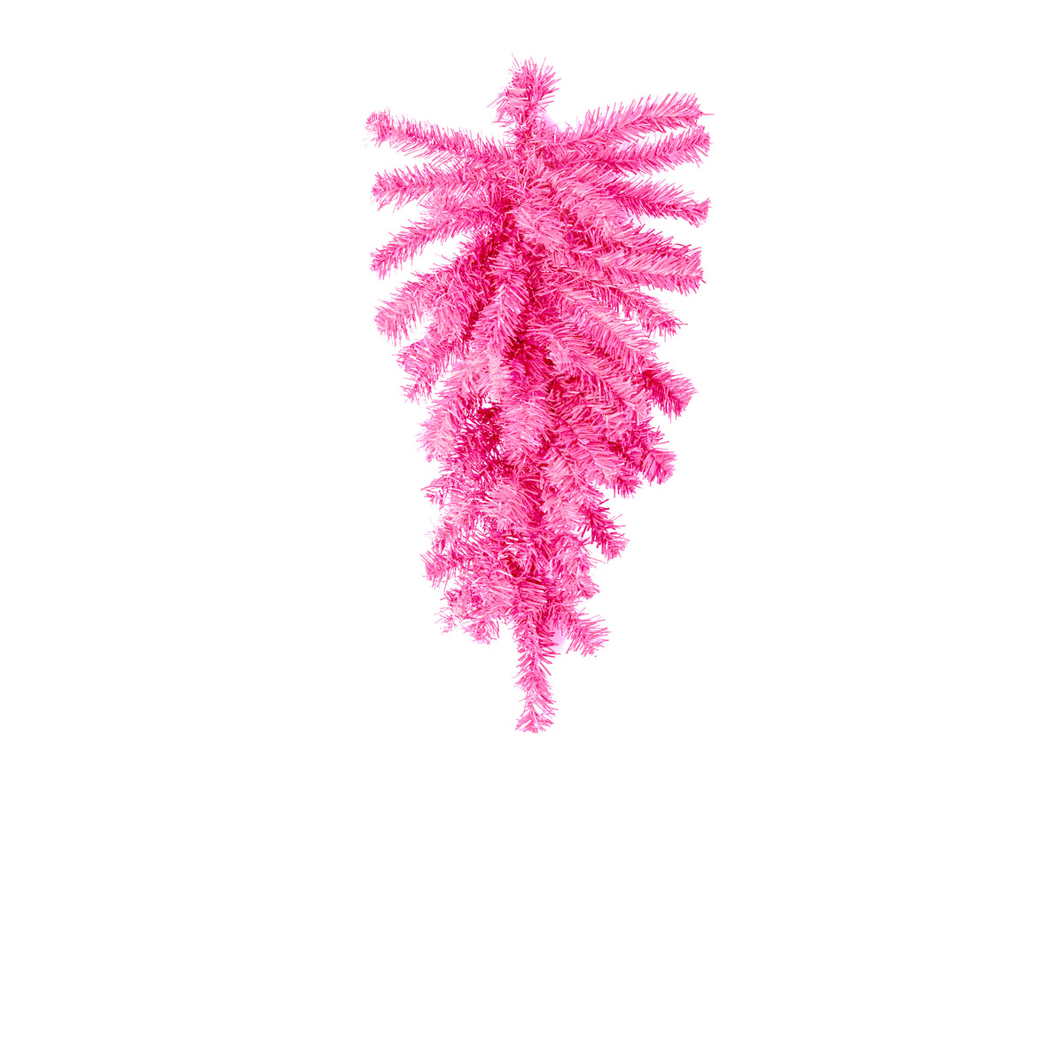 24" Pine Teardrop Swag: Pink (55 Tips) Item Number: XX930522